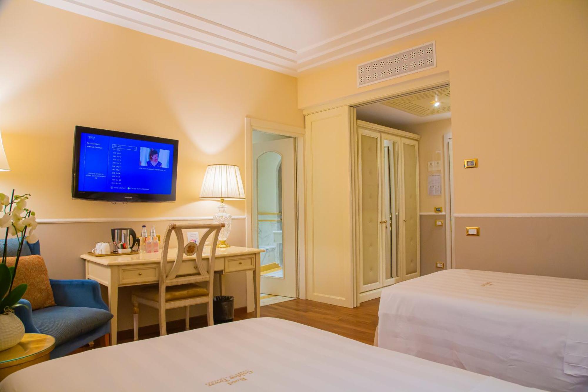 פירנצה Golden Tower Hotel & Spa מראה חיצוני תמונה Deluxe Room