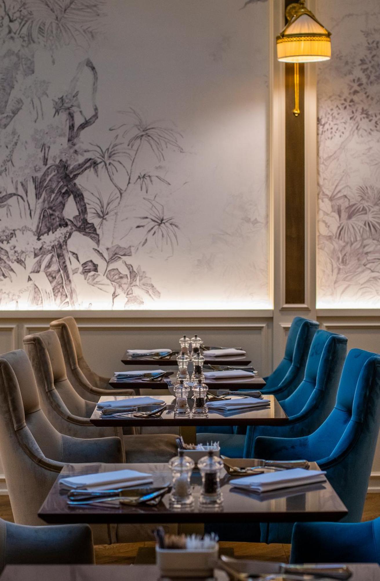 פירנצה Golden Tower Hotel & Spa מראה חיצוני תמונה Interior of the restaurant
